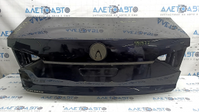 Кришка багажника VW Passat b8 16-19 USA чорний LC9X, тичка, пофарбована 0.20, лопнув герметик