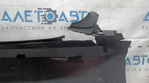 Бампер задній голий VW Passat b8 16-19 USA чорний LC9X відсутні фрагменти, тріщини, затертий