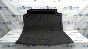 Коврик багажника ткань VW Passat b8 16-19 USA черный, под химчистку, потрескан