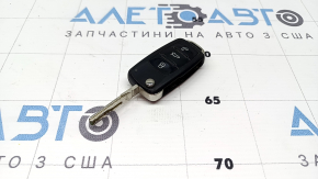 Ключ VW Passat b8 16-19 USA 4 кнопки, розкладний, потертий