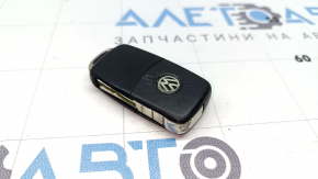 Ключ VW Passat b8 16-19 USA 4 кнопки, розкладний, потертий