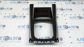 Накладка центральної консолі BMW X5 G05 19-26 під дерево Fineline Stripe, з підсвічуванням, подряпини
