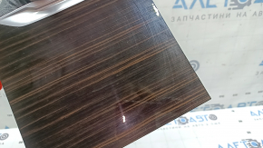 Накладка центральної консолі BMW X5 G05 19-26 під дерево Fineline Stripe, з підсвічуванням, подряпини