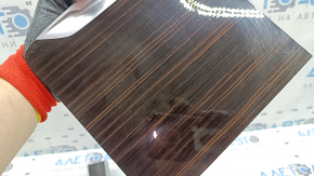 Накладка центральної консолі BMW X5 G05 19-26 під дерево Fineline Stripe, з підсвічуванням, подряпини