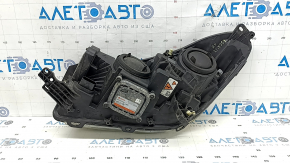 Фара передня права у зборі Ford Escape MK3 17-19 рест ксенон+led світла, пожовкло скло, потріскався лак