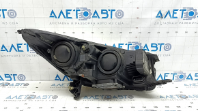 Фара передня ліва в зборі Ford Escape MK3 17-19 рест ксенон+led світла, пожовкло скло, потріскався лак