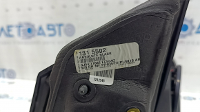 Зеркало боковое правое в сборе Ford Escape MK3 17-19 рест, 14 пинов, поворотник, подсветка, подогрев BSM, черное, пожелтет поворотник