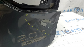 Кришка багажника Audi A3 8V 15-20 4d сірий LX7M, в клеї, вм'ятина