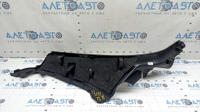 Накладка задней стойки правая нижняя Audi A3 8V 15-20 4d, 5d, черная, без airbag, царапины