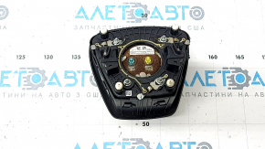 Подушка безопасности airbag в руль водительская Ford Escape MK3 17-19 рест, черная, ржавый пиропатрон