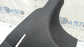 Накладка порога внутренняя левая Audi A3 8V 15-20 4d, 5d, черная, царапины