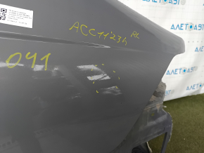 Чверть крило задня ліва Honda Accord 23-26 відпиляна з центральною стійкою, сіра, тички, вм'ятини, корозія