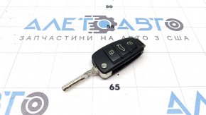 Ключ Audi A3 8V 15-20 smart 4 кнопки, потертий