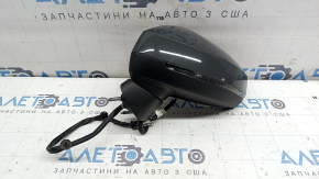 Дзеркало бічне ліве у зборі Audi A3 8V 15-20 4d, 5d, 6 пінів, поворотник, підігрів, сіре