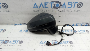 Дзеркало бічне праве у зборі Audi A3 8V 15-20 4d, 5d 6 пінів, поворотник, підігрів, сіре