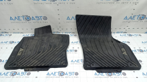 Комплект ковриков салона резина Audi A3 8V 15-20 черный
