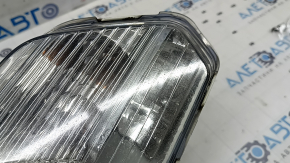 Поворотник лівий Ford Escape MK3 17-19 рест, білий з ПТФ, пісок, зламане кріплення
