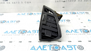 Дефлектор повітроводу лівий Ford Escape MK3 13-19 чорний з чорним глянцем, потертий глянець