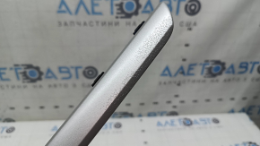 Накладка передней панели правая Audi A3 8V 15-20 4d, 5d серая, вздулась краска, надлом крепления