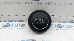 Подушка безопасности airbag в руль водительская Audi A3 8V 15-20 4d черная, царапины