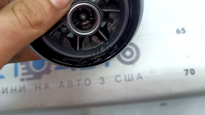 Дефлектор воздуховода передней панели пассажирский левый Audi A3 8V 17-20 4d, черный с хром, вздулось покрытие