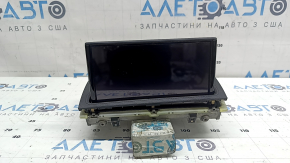 Монітор, дисплей, навігація Audi A3 8V 15-20 MMI Bang and Olufsen, із чорною накладкою, подряпини, повітря під склом