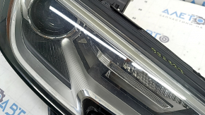 Фара передня права в зборі Audi A3 8V 17-20 xenon hid з нижнім кріпленням, під полірування, подряпини, жовтий DRL