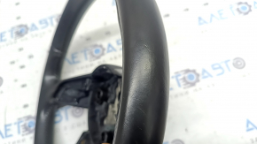 Кермо голе Audi A3 8V 15-20 шкіра, чорне, без пелюсток, без кнопок, подряпини