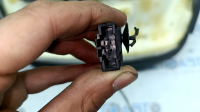 Подушка сидіння водія Audi A3 8V 17-20 4d шкіра чорна з підігрівом, потерта