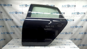 Двері в зборі задні ліві VW Passat b8 16-19 USA, чорний LC9X, пофарбовані 0.20