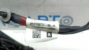 Зеркало боковое левое в сборе Tesla Model 3 18-23 13+2 пинов, подогрев, автозатемнение, хром, черный PBSB