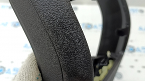 Накладка центральной консоли задняя Ford Escape MK3 13-19 черная, с подсветкой, царапины, под чистку