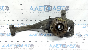 Цапфа со ступицей передняя правая Audi A4 B8 13-16 рест, гудит подшипник, повреждена магнитная дорожка