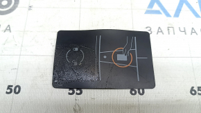 Ключ Tesla Model 3 18-23 KEYCARD выгнут, следы от клея