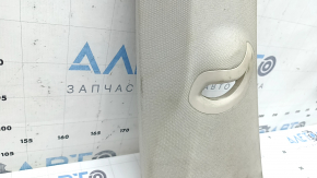 Накладка центральної стійки верхній ремінь ліва BMW X7 G07 19-26 Elfenbein-Weiss, під хімчистку