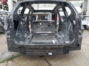 Задняя панель BMW X3 G01 18-24 2 части, на кузове, графит