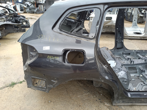 Четверть крыло задняя правая BMW X3 G01 18-24 на кузове, графит, тычки, вмятина