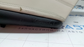 Обшивка арки задняя правая верхняя BMW X7 G07 19-25 Schwarz, с вставкой Elfenbein-Weiss, вставка под дерево с молдингом, царапины, потерто, задиры на коже