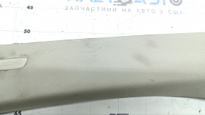 Накладка передньої стійки ліва верхня BMW X7 G07 19-26 Elfenbein-Weiss, із заглушкою, під хімчистку