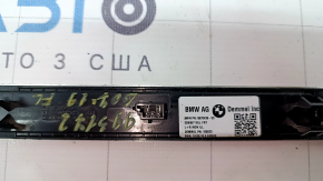 Вставка накладки порога передняя левая BMW X7 G07 19-26 хром с подсветкой, individual, царапины, тычка