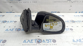 Дзеркало бічне праве у зборі BMW X7 G07 19-22 9 пінів, поворотник, підігрів, пам'ять, автозатемнення, BSM, камера, Shadow-Line, чорне, подряпини, в клеї