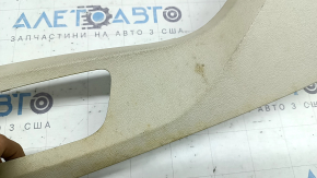 Накладка керування сидіння водія бічна BMW X7 G07 19-26 Elfenbein-Weiss, під хімчистку