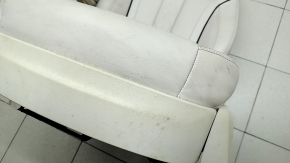 Сидіння 2 ряди ліве BMW X7 G07 19-22 з airbag, електричне, підігрів, під 6 місць, шкіра Vernasca, Elfenbein-Weiss, під хімчистку