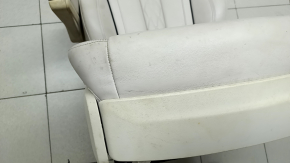 Сидіння 2 ряди ліве BMW X7 G07 19-22 з airbag, електричне, підігрів, під 6 місць, шкіра Vernasca, Elfenbein-Weiss, під хімчистку