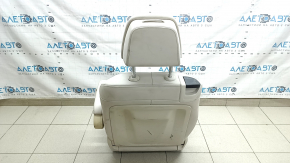 Сидіння 2 ряду праве BMW X7 G07 19-25 з airbag, електричне, підігрів, під 6 місць, шкіра Vernasca, Elfenbein-Weiss, під хімчистку, надриви задньої нижньої накладки