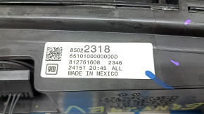 Дневной ходовой огнь ДХО центральный Chevrolet Equinox EV 24-26 разбит корпус и стекло