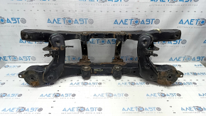 Подрамник задний Ford Escape MK3 13-19 AWD ржавый, порваны 2 С/Б, микротрещины 2 С/Б