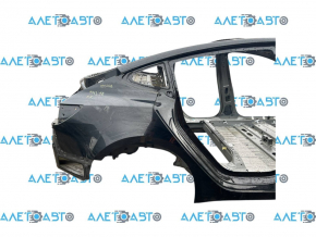 Чверть крило ззаду права Tesla Model 3 18-23 на кузові, чорний PBSB
