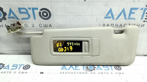 Козирок лівий BMW X7 G07 19-26 Elfenbein-Weiss, без гачка, під хімчистку