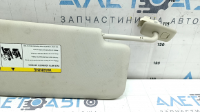 Козирок лівий BMW X7 G07 19-26 Elfenbein-Weiss, без гачка, під хімчистку